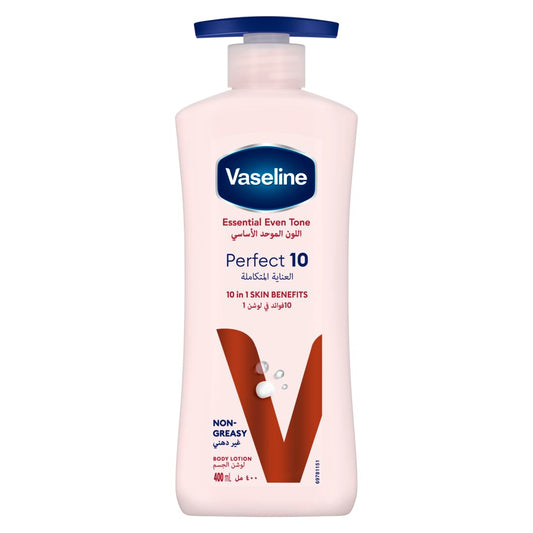 Vaseline Perfect 10 Essential Even Tone Body Lotion 400ml