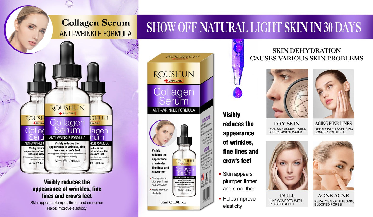 Roushun Collagen Serum - Anti Wrinkle Formula