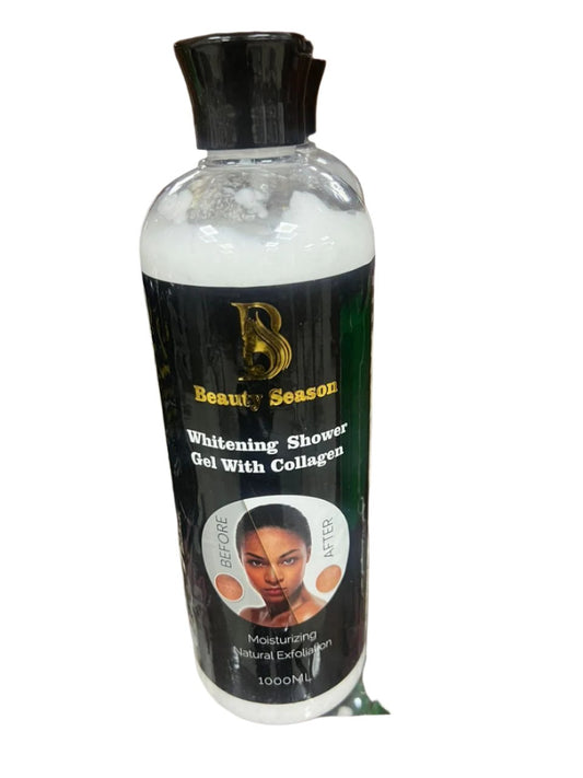 Beauty Season Whitening Shower Gel with Collagen