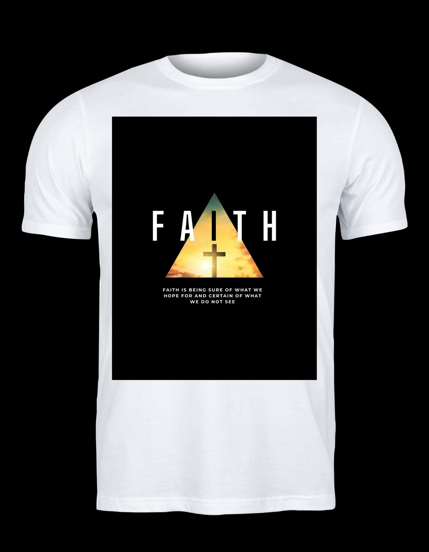 Trillingo Unisex Faith Printed T-Shirt
