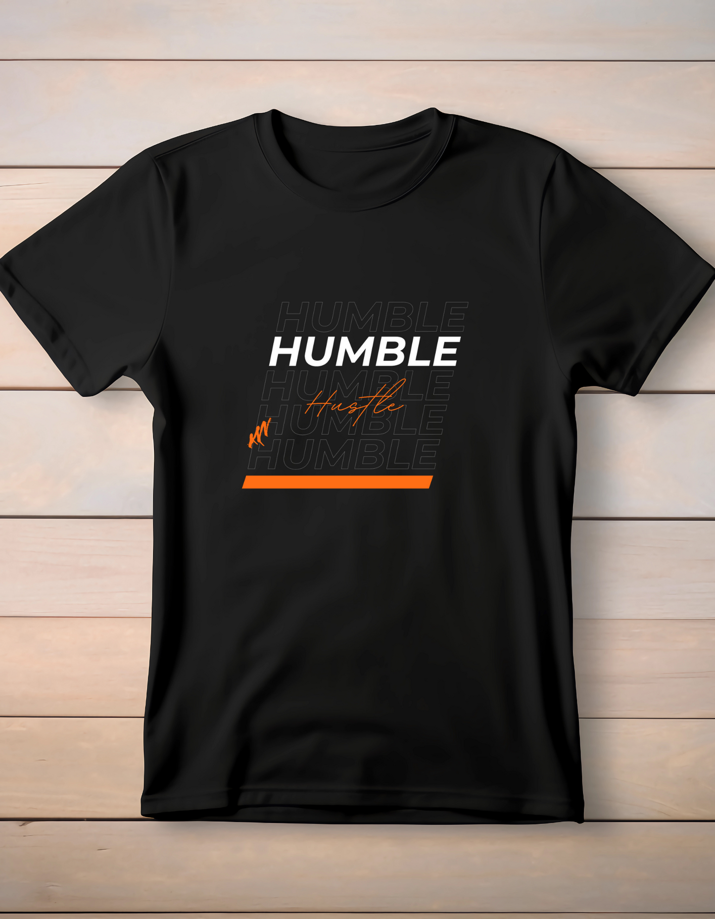 Trillingo Unisex Humble Hustle Printed T-Shirt