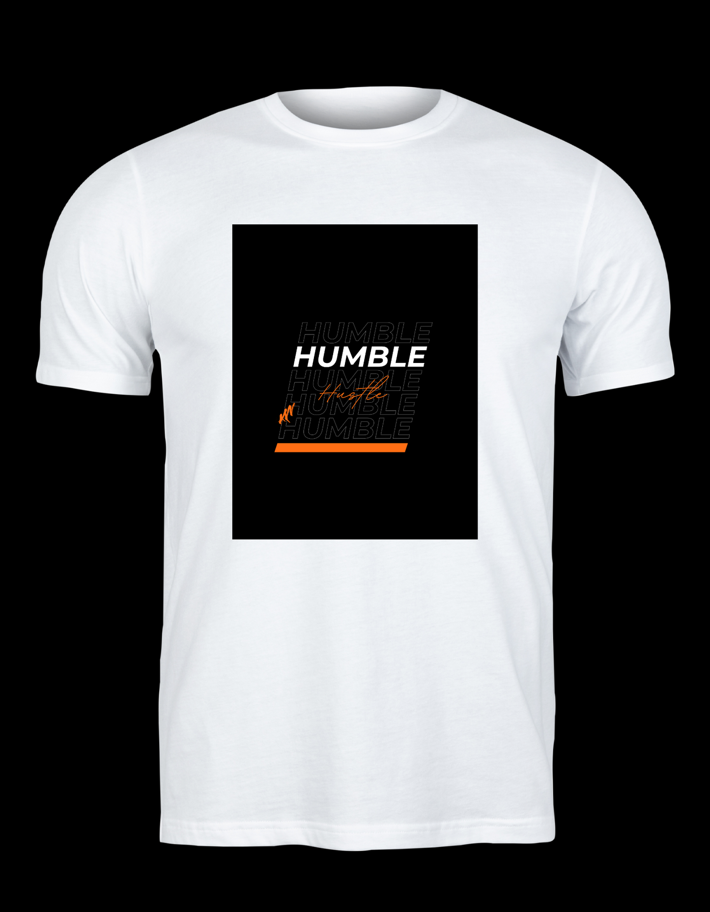 Trillingo Unisex Humble Hustle Printed T-Shirt