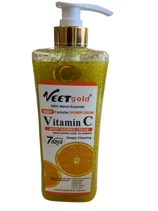 Veet Gold Vitamin C Body Shower Cream 1000ml