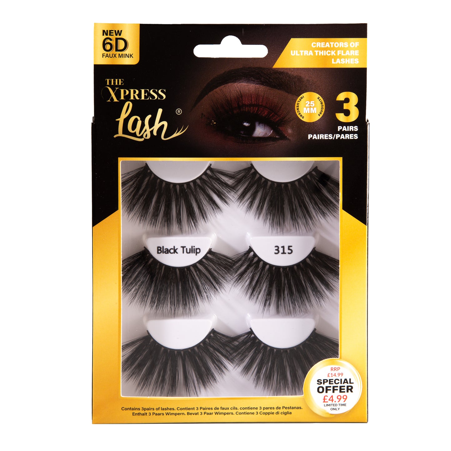 The Xpress Lash - Black Tulip 315