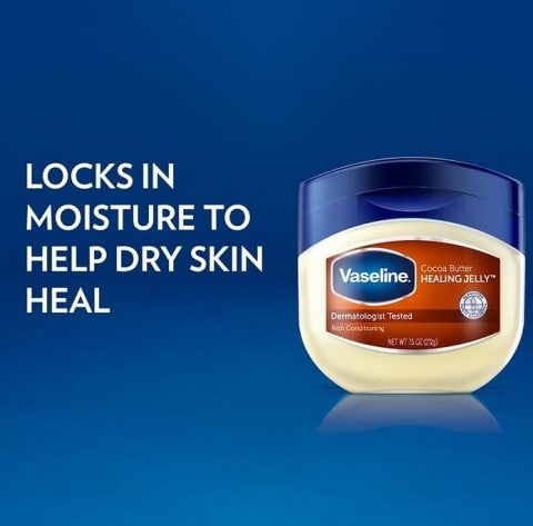 Vaseline - Cocoa Butter Petroleum Jelly (Dermatologically Tested)