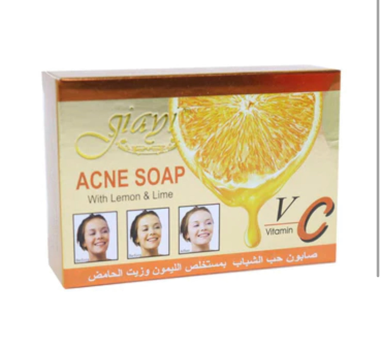 Vitamin C Acne Soap with Lemon