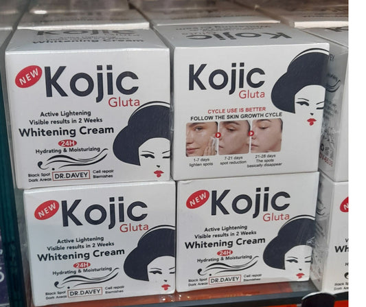 Dr. Davey New Kojic with Gluta Whitening Face Cream – 100ml