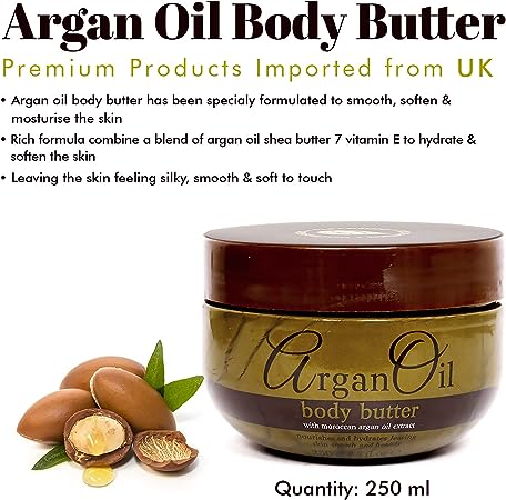 Xpel Body Care Hydrating Moroccan Argan Oil Body Butter