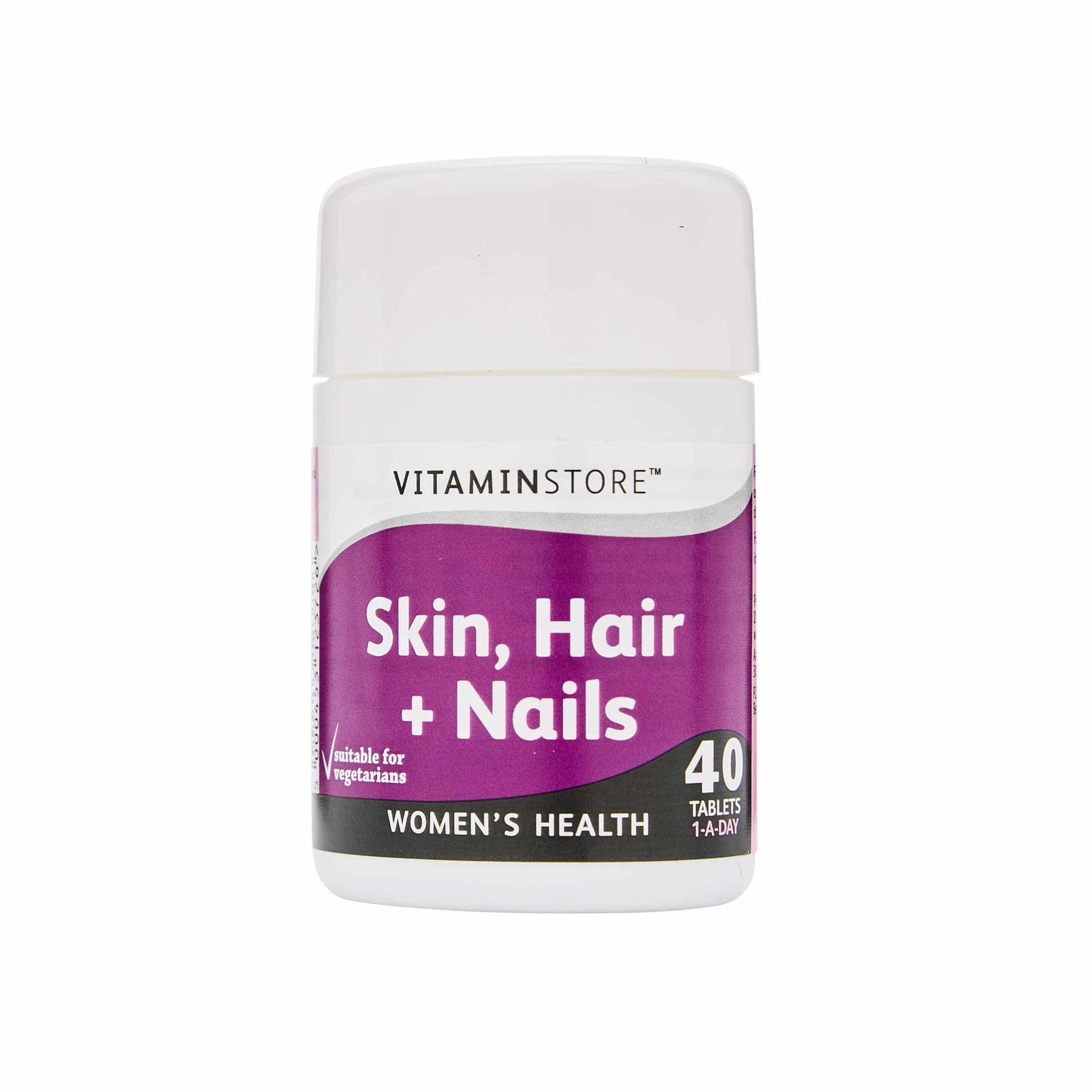 VitaminStore - Skin, Hair + Nails 40 TABLETS