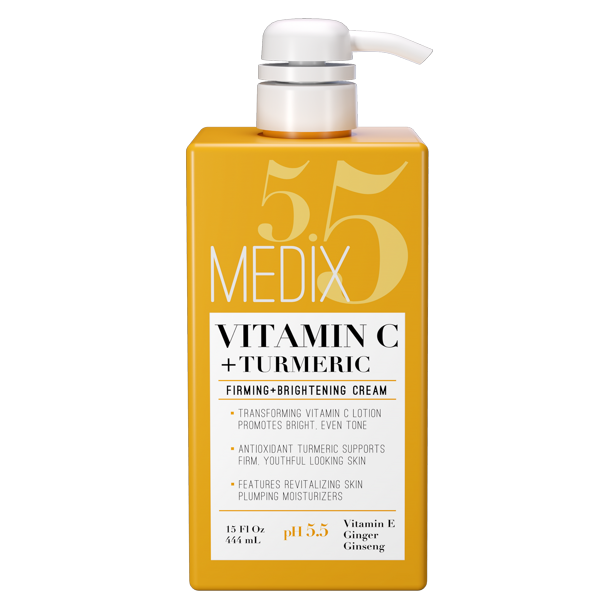 Medix 5.5 Vitamin C Lotion with Turmeric for Face & Body.