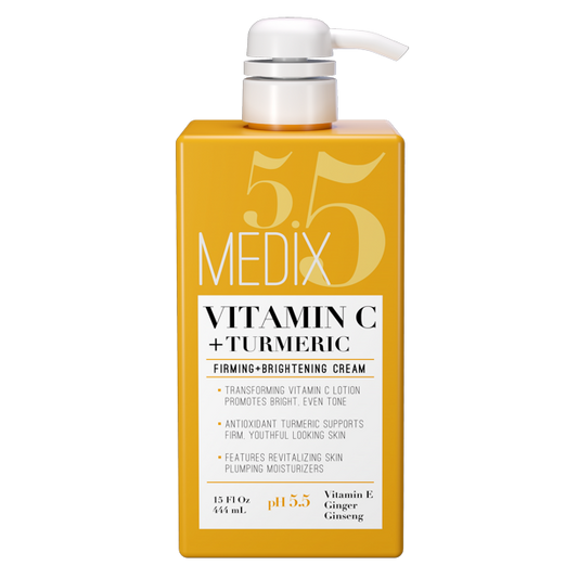Medix 5.5 Vitamin C Lotion with Turmeric for Face & Body.