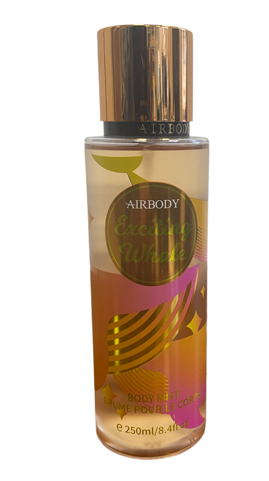 Airbody Exciting Whale Body Splash 250ml