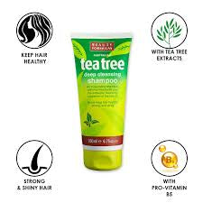 Beauty Formulas Deep Cleansing Tea Tree Shampoo