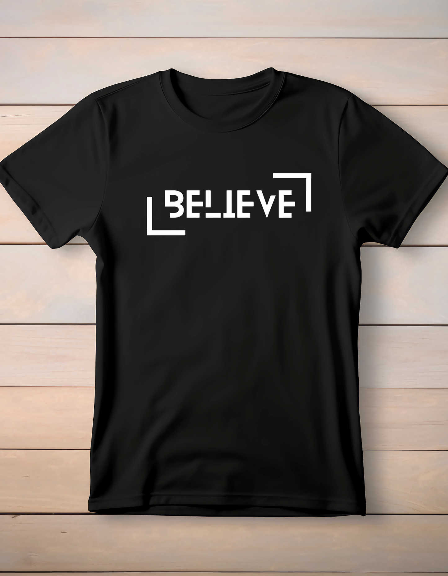 Trillingo Unisex Believe Printed T-Shirt