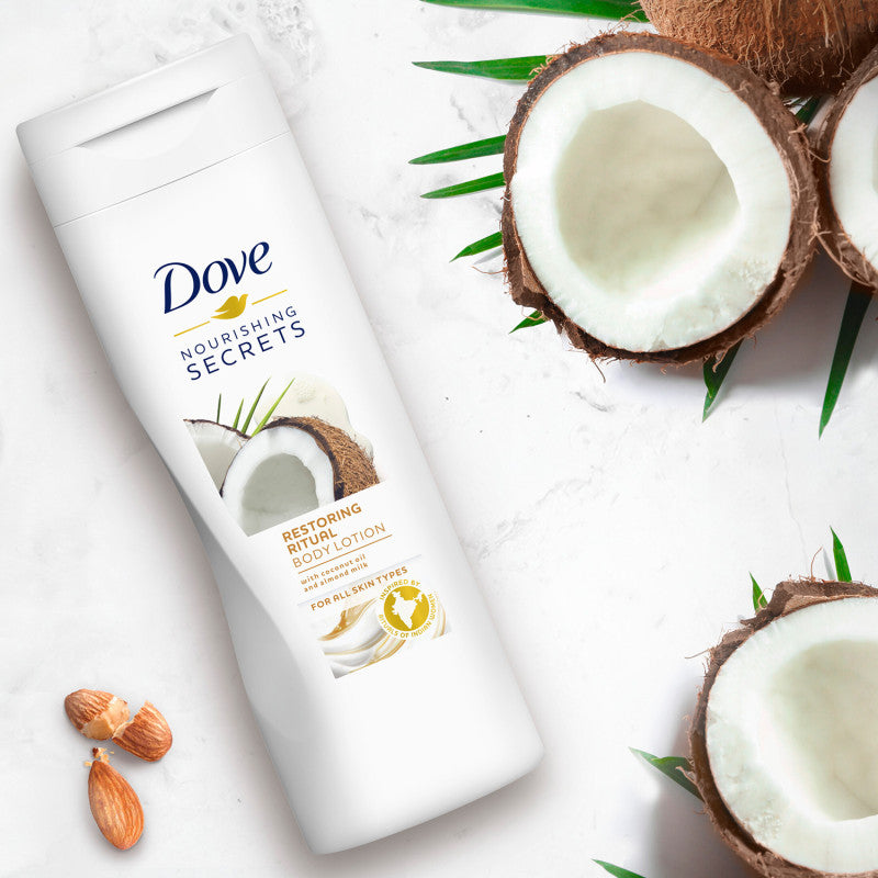 Dove Nourishing Secrets Lotion with Coconut Oil & Almond Milk