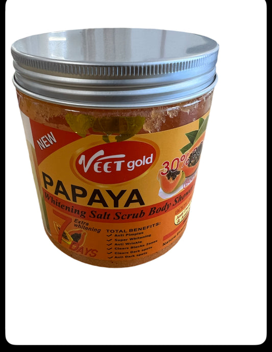 Veet Gold Papaya Salt Body Scrub