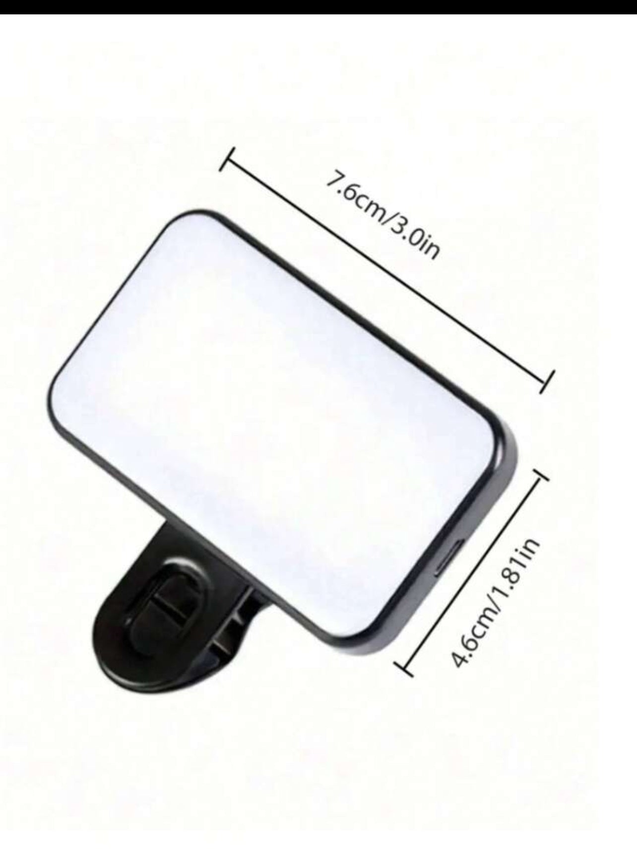 Phone Light Selfie Light, LED Phone Light With 3 Lighting Mode, Portable Mini Clip-On Fill Light.