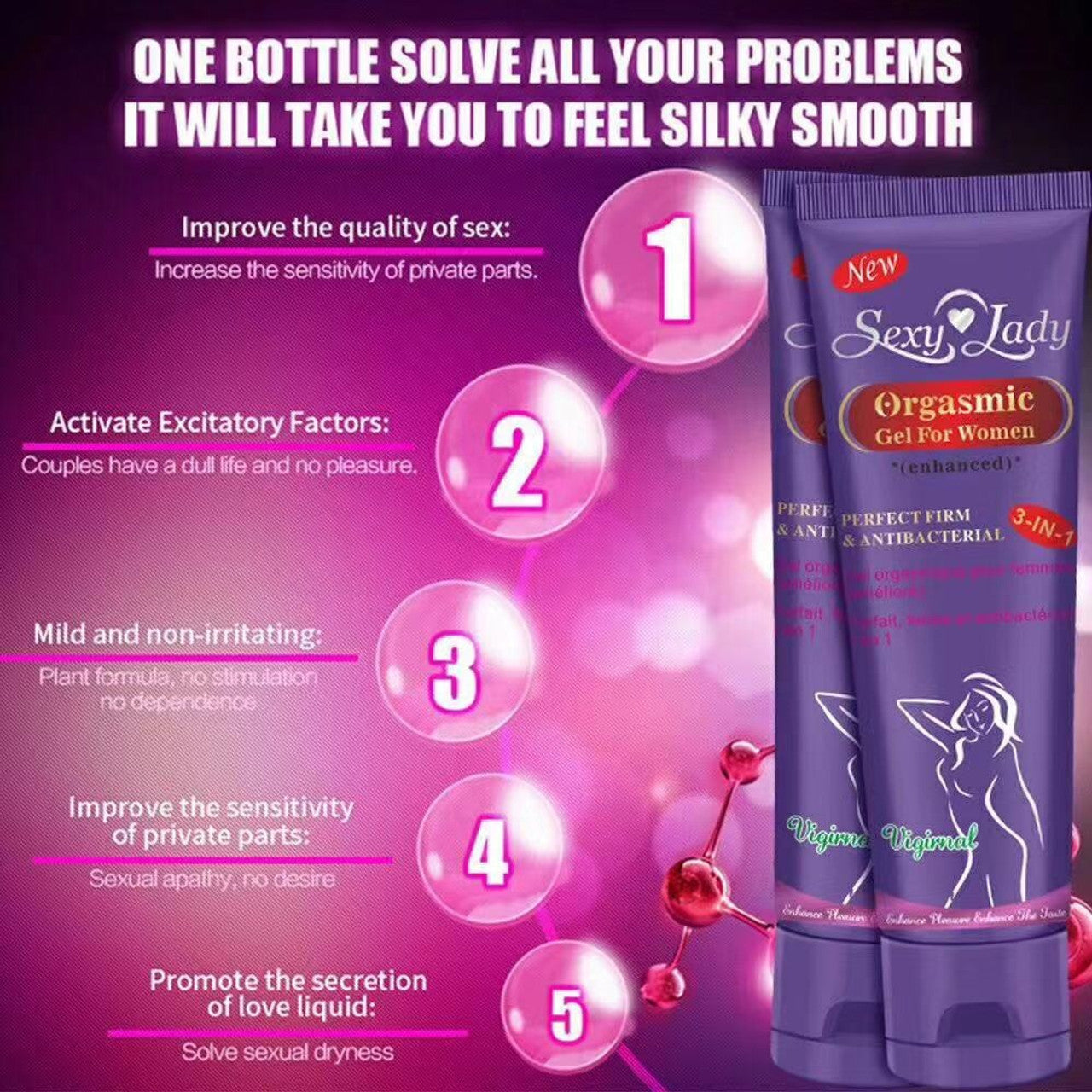 Sexy Lady Orgasmic Gel For Women