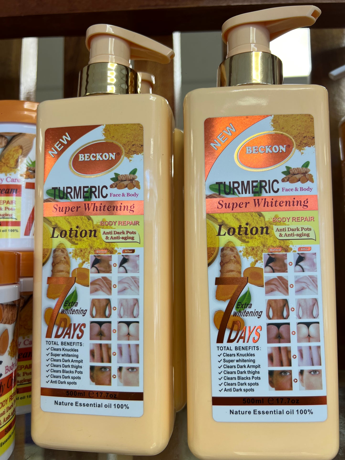 Beckon Turmeric Super Whitening Lotion – 500ml (7 Days)