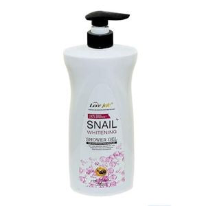 Love Jojo snail shower Gel whitening effect skin.