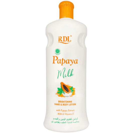 New RDL Papaya milk Brightening hand & body lotion.