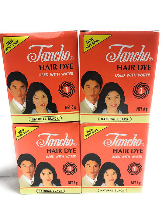 Tancho hair dye used with water
