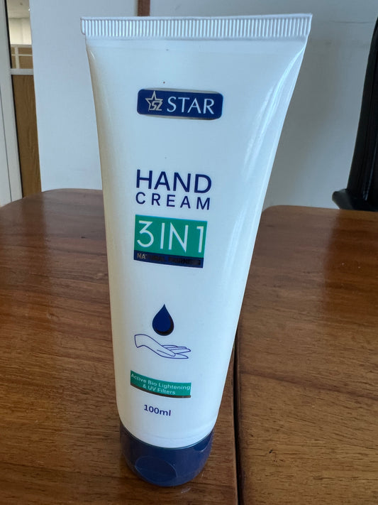 Star 3 in 1 Hand Cream with active bio Lightening
