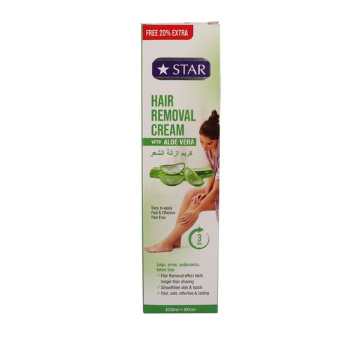 Star Hair removal cream with cucumber