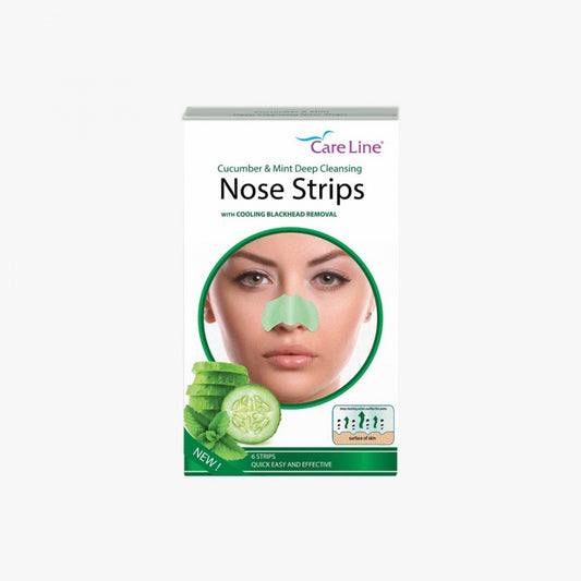 Care Line Cucumber & Mint Deep Cleansing Nose Strips