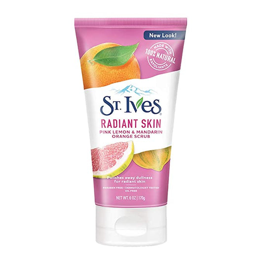 St. Ives Radiant Skin Face Scrub Pink Lemon + Mandarin