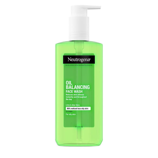 Neutrogena Oil Balancing Lime & Aloe Vera Face Wash