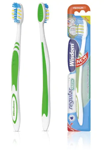 Wisdom Regular Fresh Manual Toothbrush