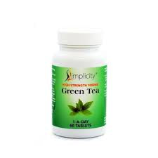 Simplicity High Strength 1000 mg Green Tea Tablets