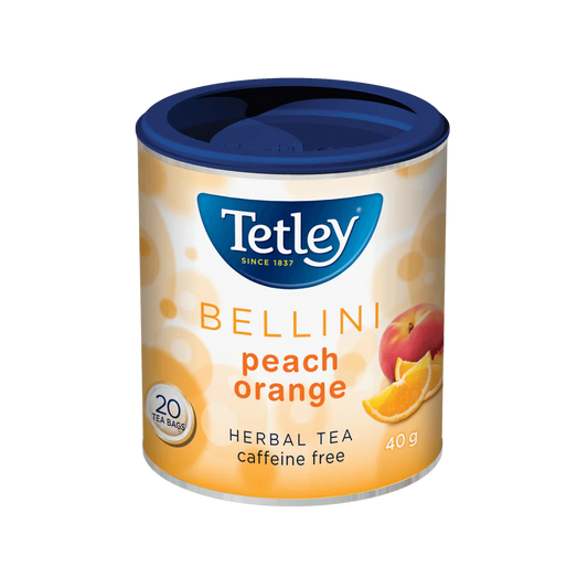 Tetley Bellini Peach Orange Herbal Tea