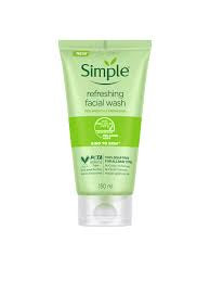 Simple Refreshing Facial Wash With B5 & Vitamin E 150ml