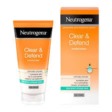 Neutrogena Clear and defend moisturiser