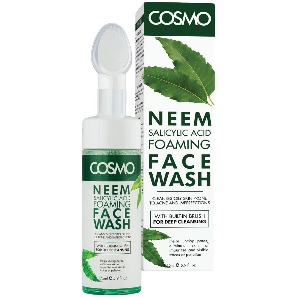 Cosmo Neem Salicylic Acid Foaming Facewash – 175ml