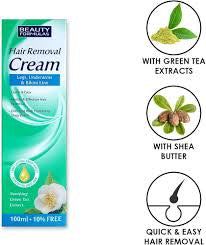 Beauty Formulas Shea Butter Moisturising Hair Removal Cream 100ml